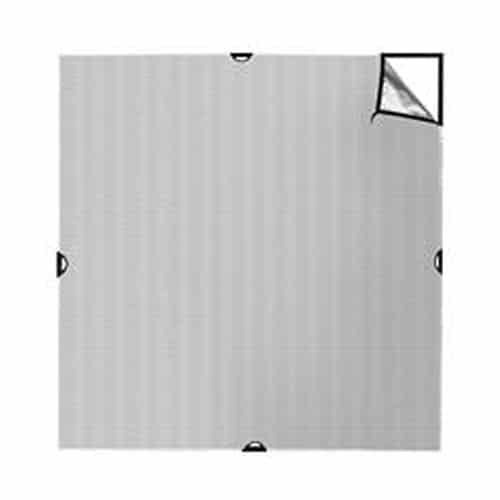 Scrim Jim Silver White Rental