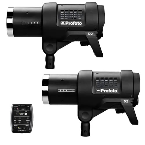 Profoto D2 500Ws 2-Head Kit with Air Remote