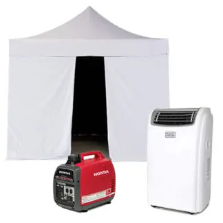 10 x 10 Blackout AC Kit Rental