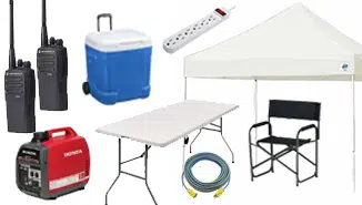 Production equipment rental